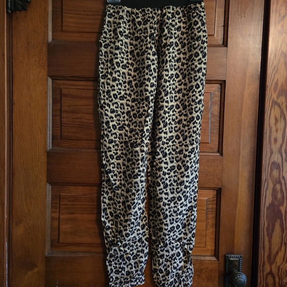 Jideng Leopard Print Joggers - Picture 2 of 4